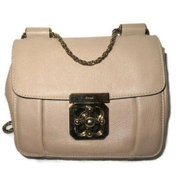 CHLOE Elsie Small Bag in Dove - Picture 1 of 16